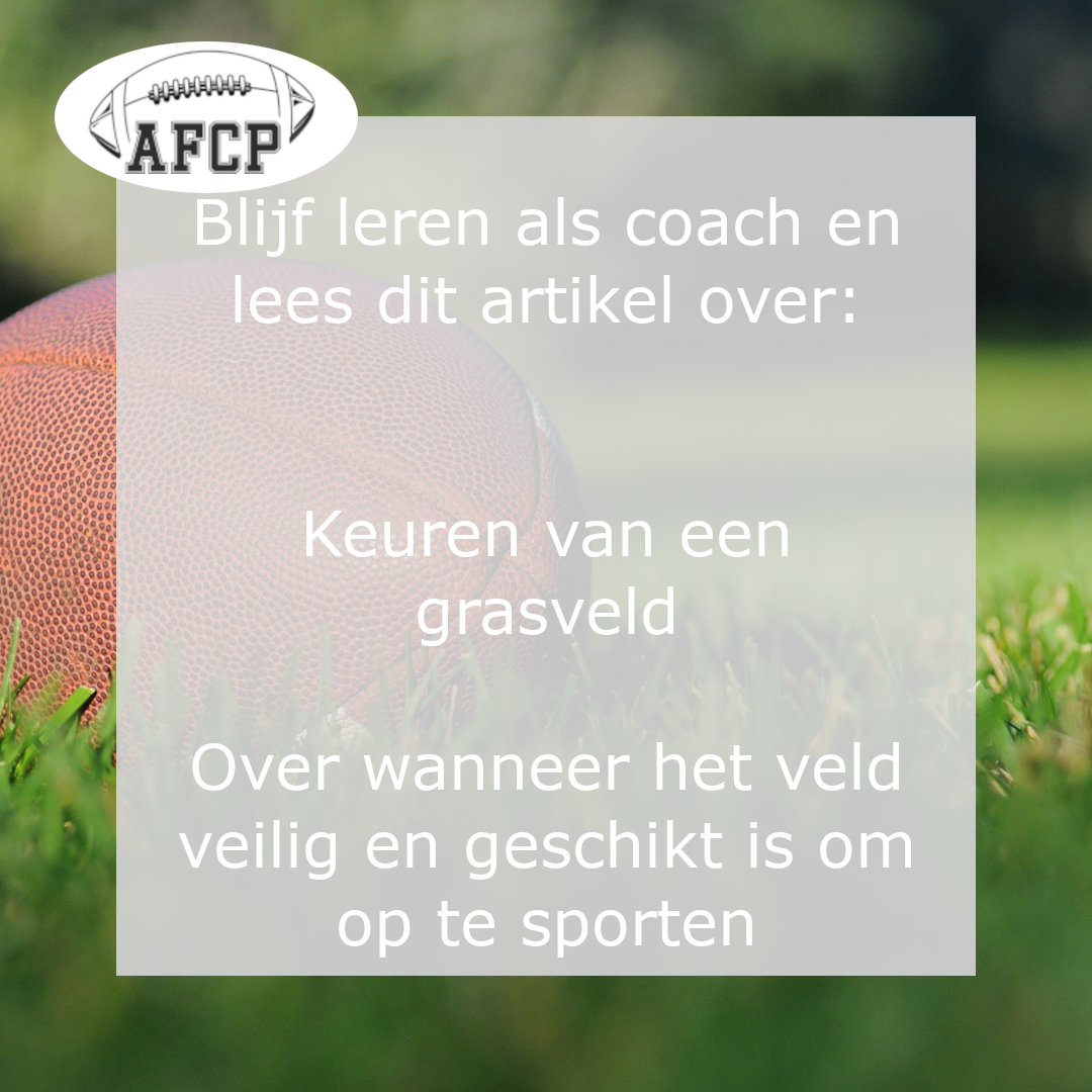 Nieuw in de AFCP-kennisbank: keuren van een grasveld