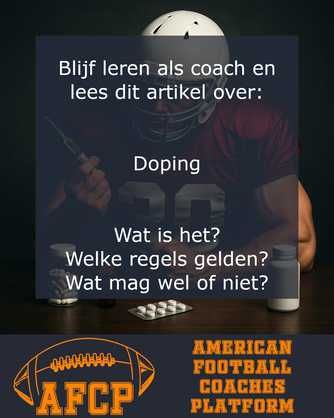 Nieuw in de AFCP-kennisbank: Doping